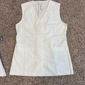 Doctor or nurse, white vest, extra small, brand new without tags